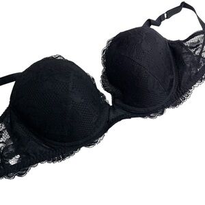 La Perla Black Lace Underwire Bra